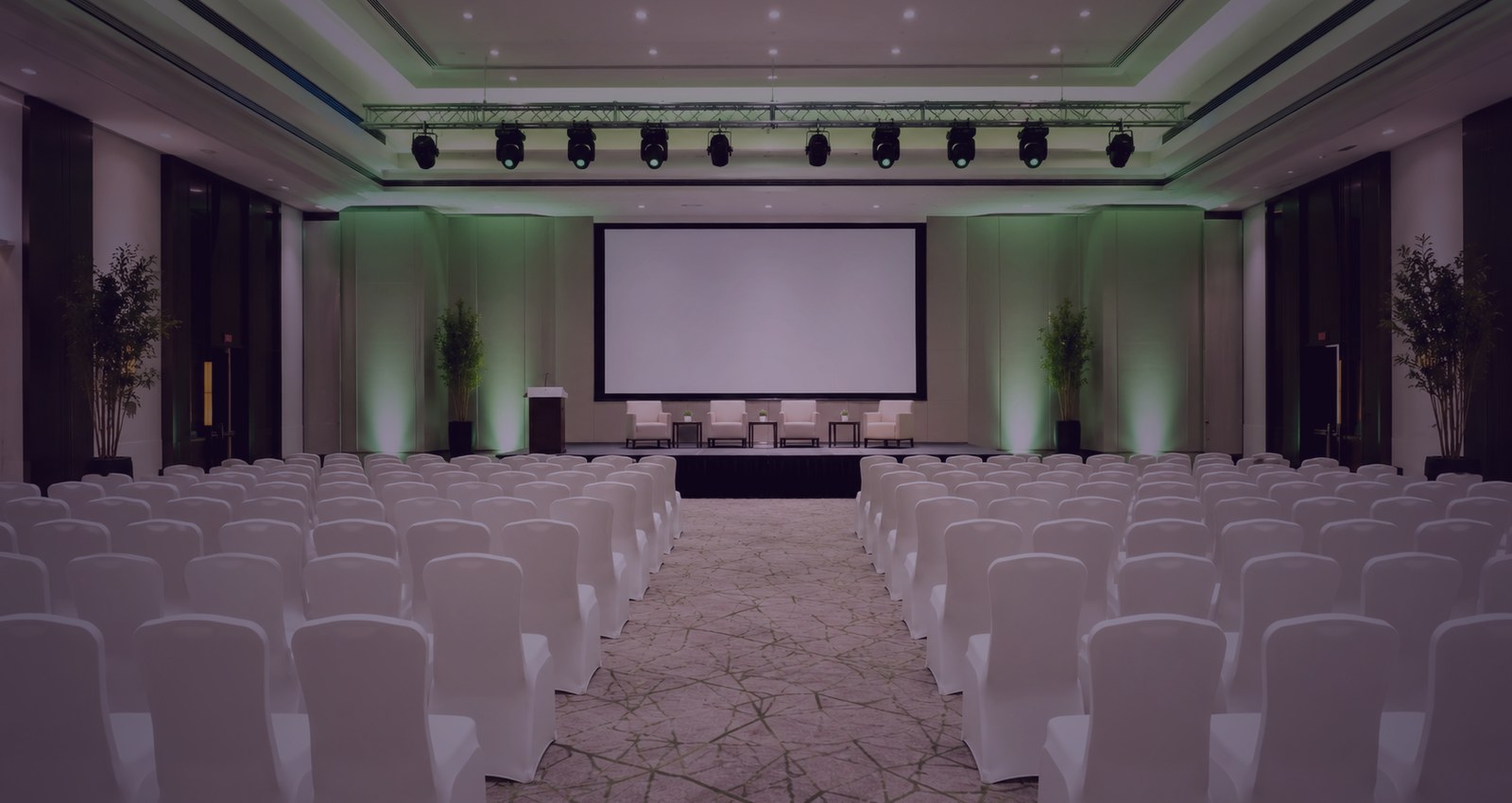Explore business event-space formats for conventions, annual meetings, seminars, board meetings and corporate programs.